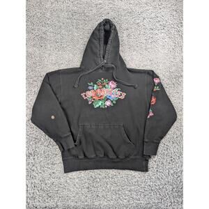 Los Angeles Hoodie Women Medium Black Destination Pullover Sweatshirt California